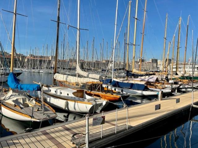 Vue Mer Le Panoramique Vieux-Port De Marseille Eksteriør bilde
