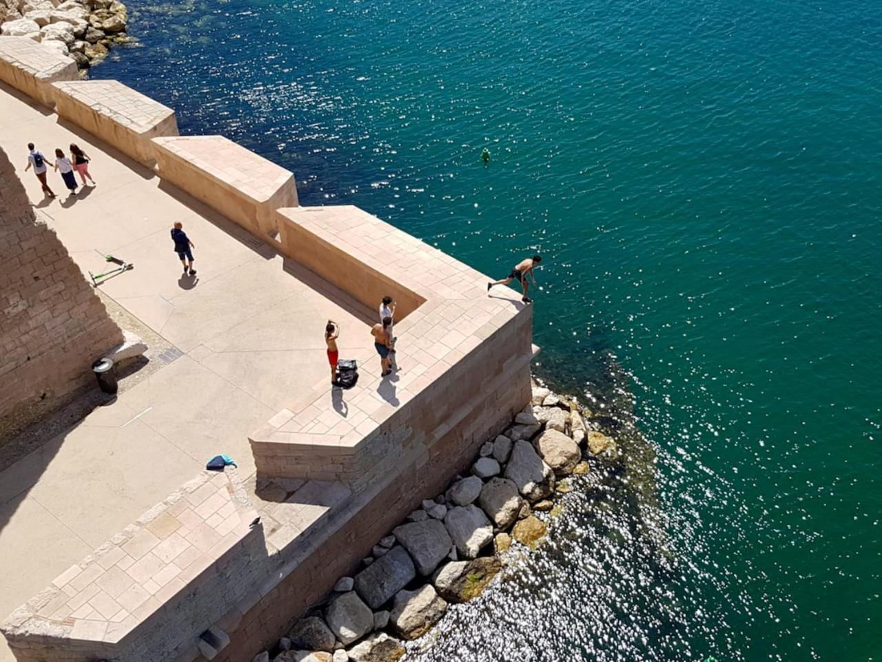 Vue Mer Le Panoramique Vieux-Port De Marseille Eksteriør bilde