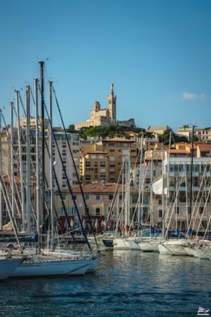 Vue Mer Le Panoramique Vieux-Port De Marseille Eksteriør bilde